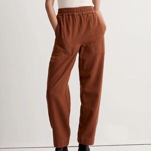 NWT Madewell Huston Pull-On Tapered Pants